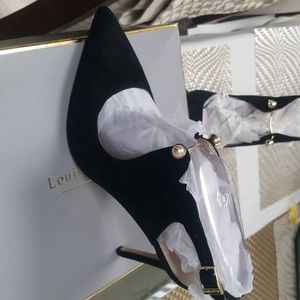 Louise Et Cie Jonah Faux Pearl Fastened Pump